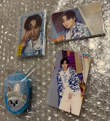 SKZ 사우나 온라인 복권 Lee know 4종 세트