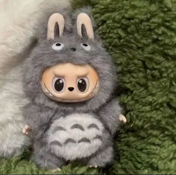 토토로풍 옷 갈아입기 의류 (퍼 소재)