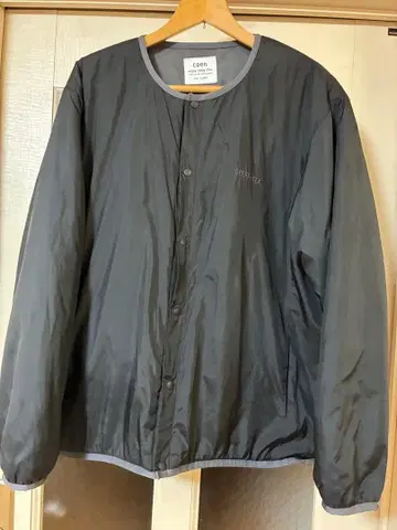 coen 블랙 점퍼 충전솜 있음
