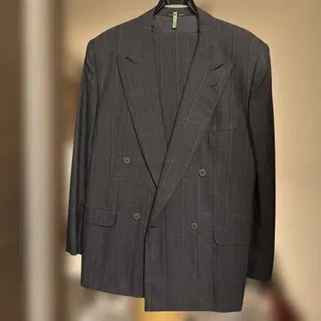 클리닝 완료 이탈리아제 Corneliani 더블 브레스트 수트