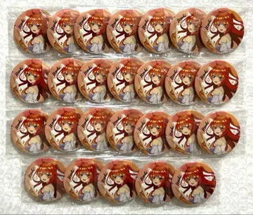 5등분의 신부 스이파라 나카노 이츠키 캔뱃지