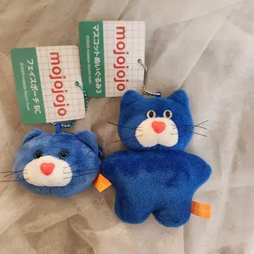 mojojojo 마스코트 봉제 인형 마스코트 페이스 파우치