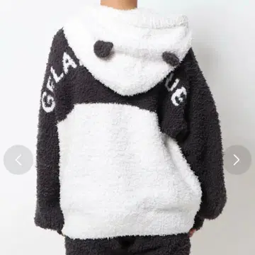 gelato pique [ HALLOWEEN 한정판 ] 팬더 모코 후드티