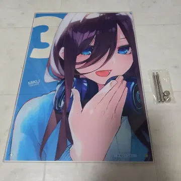 5등분의 신부전 아크릴 사진 스탠드 나카노 미쿠