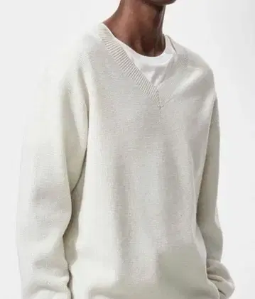 v넥 니트 베이지