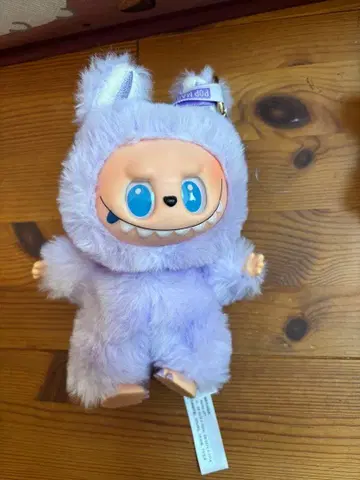 미사용 새상품 귀여운 보라색 러브브 3세대 봉제 인형