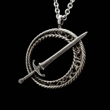 [ 미개봉 새상품 ] 다크 소울 암월의 검 펜던트 TORCH TORCH