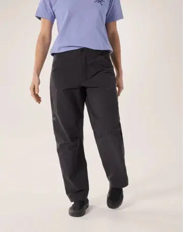 클라키아 코튼 와이드 레그 팬츠 우먼