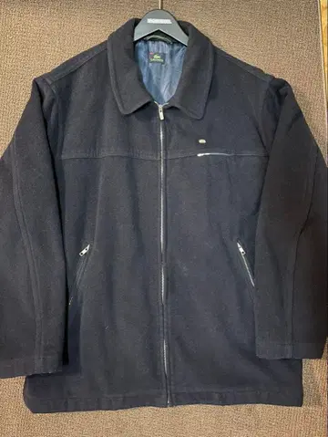 LACOSTE 블랙 집업 자켓