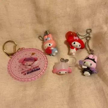 마이멜로디 캡슐 토이 5개 세트