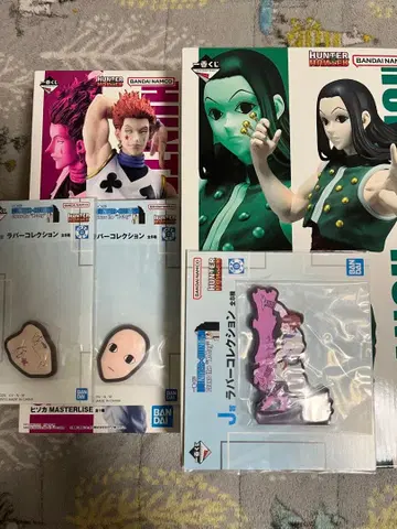 HUNTER x HUNTER 피규어 히소카 이르미 모두 좋아 세트