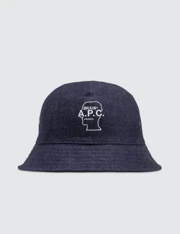 A.P.C. 데님 버킷 햇