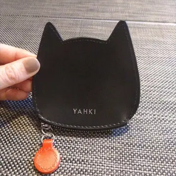 YAHKI 고양이 귀형 코인 케이스 블랙