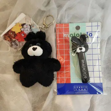mojojojo 로리즈팜 토이 키링 BLACK 토끼
