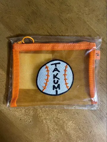 오자키 타쿠미 메쉬 파우치 INI