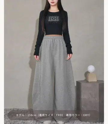 Darich 샤이니 배럴 스웨트 팬츠 FS