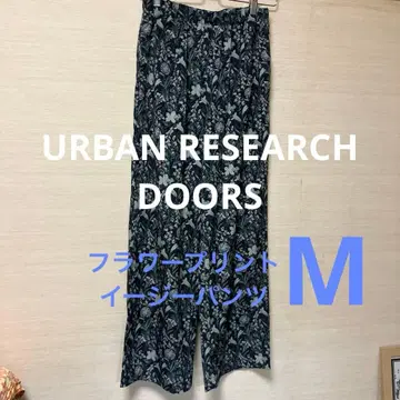 플라워 프린트 이지 팬츠 어반 리서치 도어즈 M