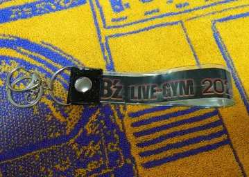 B'z LIVE-GYM 2025 FYOP 은색 테이프 키링