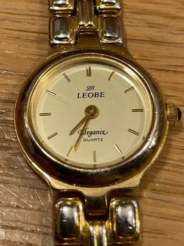 LEOBE Elegance 쿼츠 손목시계 골드