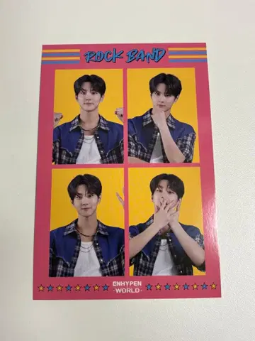 ENHYPEN WORLD 팝업 구매 혜택 정원