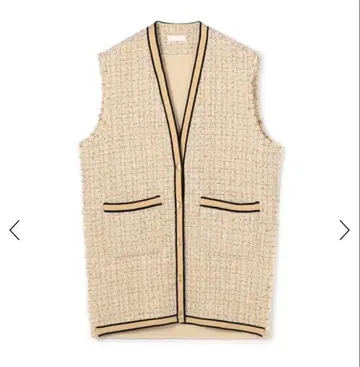 시착만 한 상품 보르지 트위드 베스트