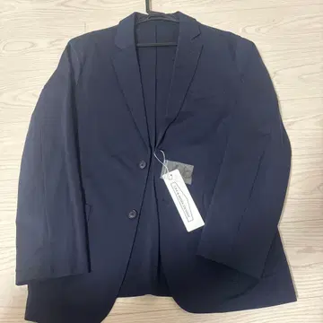 네이비 캐주얼 수트 셋업