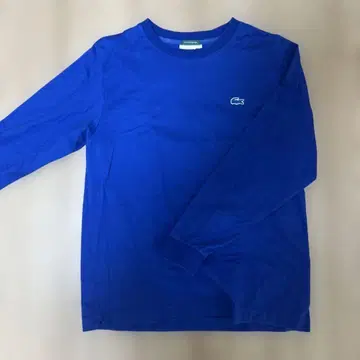 LACOSTE 블루 긴팔 티셔츠 Ships