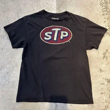 구제 의류 STP HYBRID T셔츠 L 모터 오일 로고T