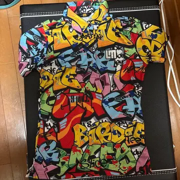 LOUDMOUTH 그래피티 피케 셔츠 M