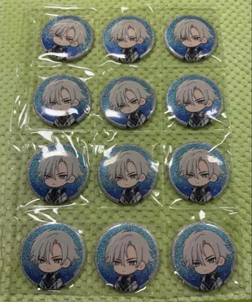 18TRIP 글리터 캔뱃지 신나 유키카제 12개