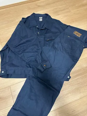 Lee x keboz 데님 셋업