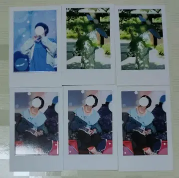 이레이스 폴라로이드풍 트레이딩 카드 케 hotoke 임 6장 세트