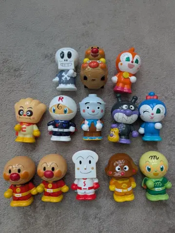 호빵맨 훈훈 피푸 인형 12개