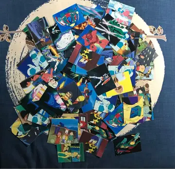 기동전사 건담 우주전함 야마토 미니카드 모음 세트 쇼와 레트로