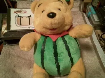 푸우 수박 코스튬 봉제 인형