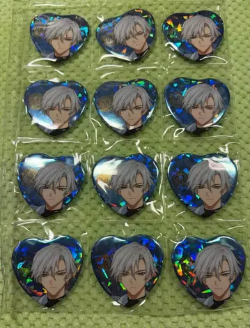 18TRIP 하트형 캔뱃지 신나유키카제 12점