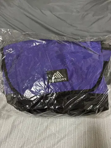 [ 미사용 새상품 ] GREGORY 메신저 백 퍼플/블랙