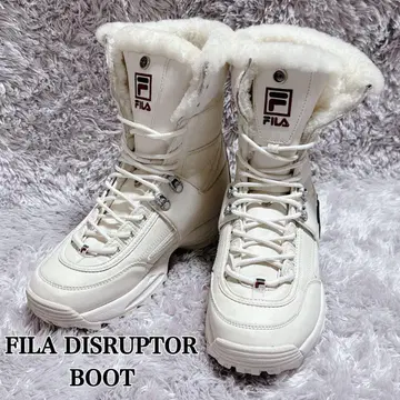 새상품급 FILA 휠라 디스럽터 부츠 롤업 남성용 25cm