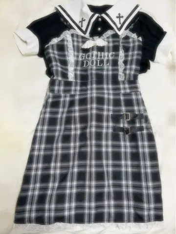 익명 배송 앙크루즈 원피스 점프 스커트