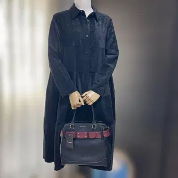 기 라로쉬 에코백 포함 & 교체 벨트 포함 이탈리아제 소가죽 핸드백