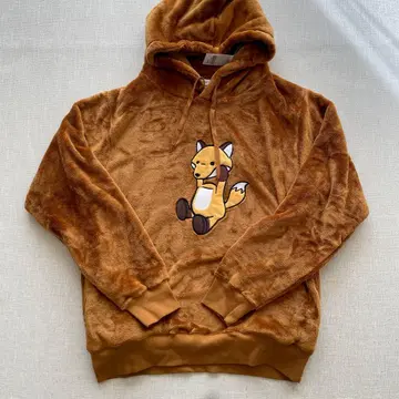새상품 그라니프 컨트롤 베어 폭스 보아 플리스 후드티