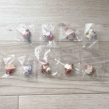 푸치큐아 마스코트 키링 9개 세트