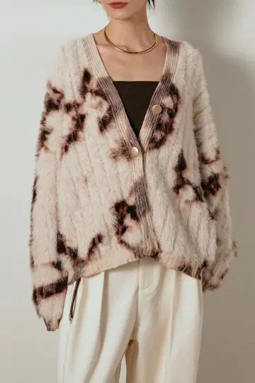 타이다이 샤기 니트 가디건 알아바일 그레이스 콘티넨탈 좋아하시는 분께