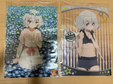 좀비랜드 사가 콘노 준코 한정판 클리어 포스터 2장