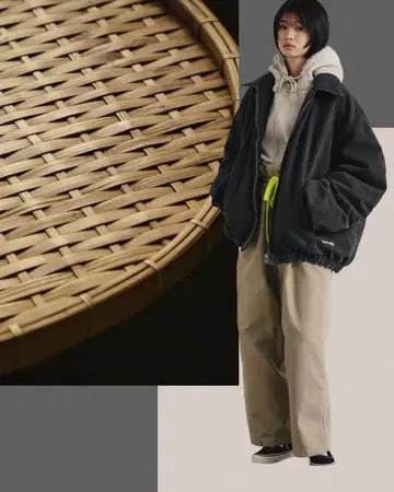 FACETASM 25aw Big Washed Jacket 데님 블루종