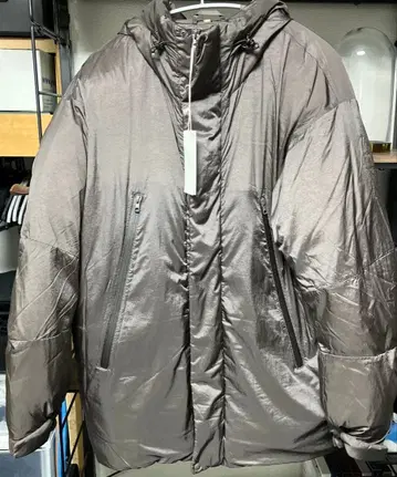 MUJI LABO 다운 자켓 다크 모카 브라운 XL 미사용 새상품