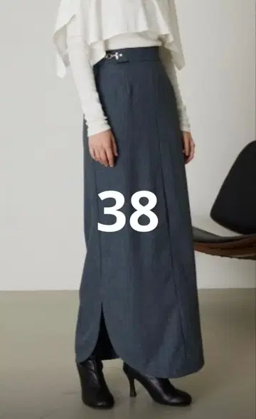 림아크 롱 스커트 RIM.ARK 슬릿 스커트