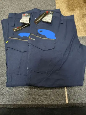 버틀 워크 팬츠 5L 2개 세트 네이비