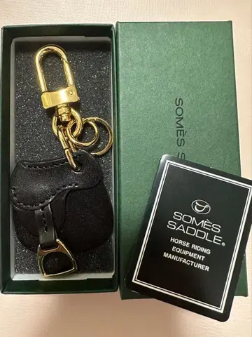 미사용 새상품 소메스 사들 키 포브 스윙 키링