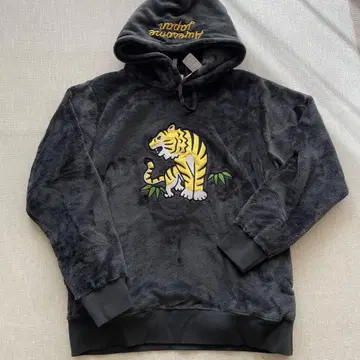 새상품 graniph 오썸 타이거 보아 플리스 후드티 L